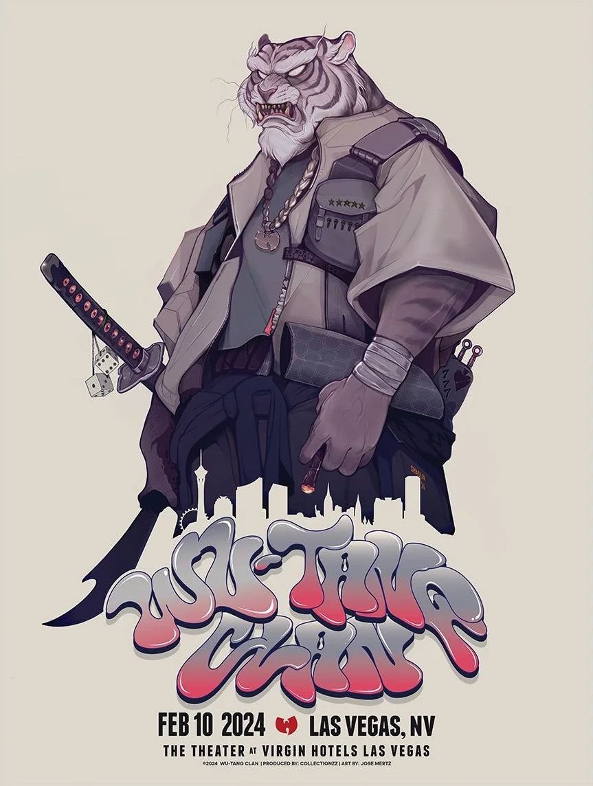 Official Wu-Tang Print Las Vegas